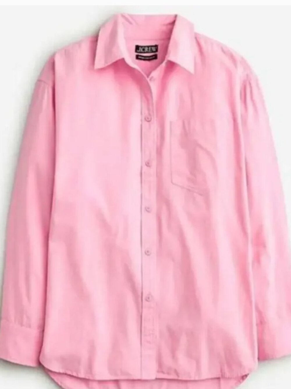 J Crew pink Etienne shirt size medium